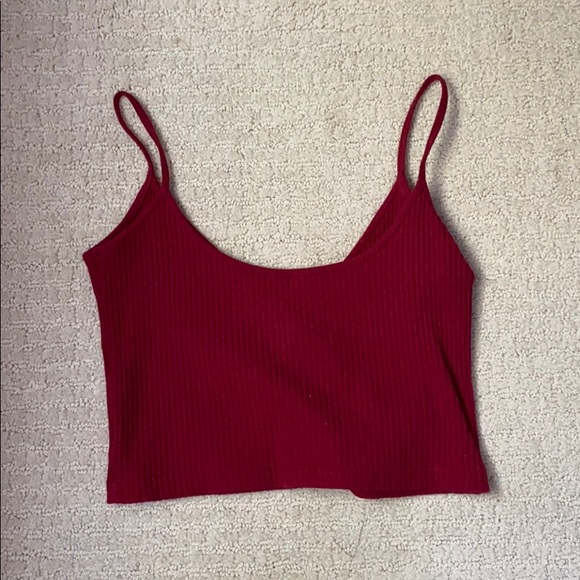 Red crop top - Picture 2 of 2